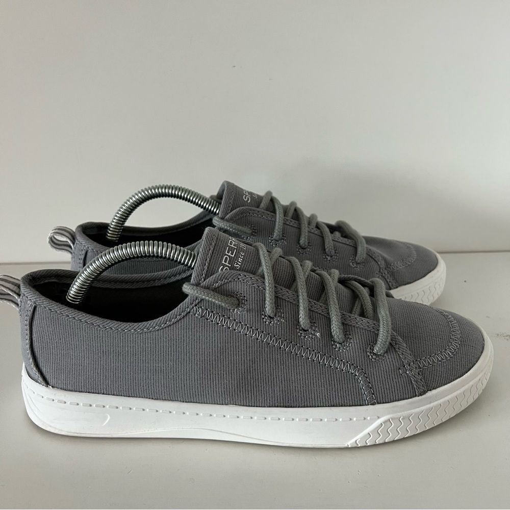 Sperry Shorefront Gray Shoes Size 7 Top Sider sneakers